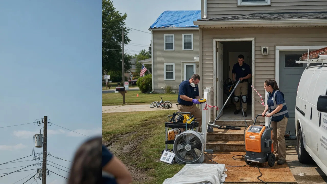 Water Damage Repair in Blue Grass, IA near me